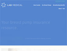 Tablet Screenshot of mylabmedical.com